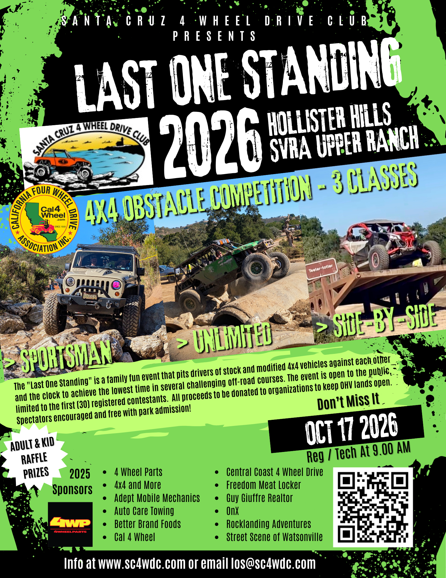 Last One Standing 2026 flyer